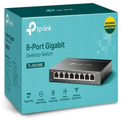 Switch TP-Link 8-Port Gigabit Ethernet miniature 2