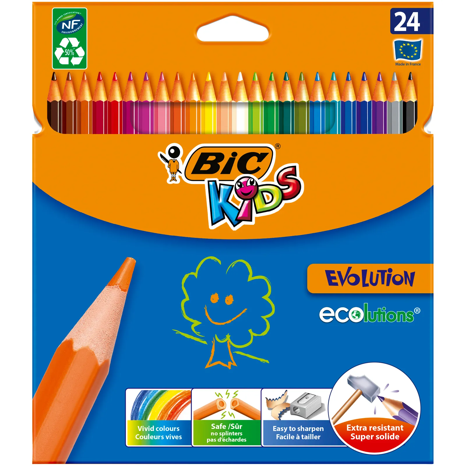 Paquet crayon couleur