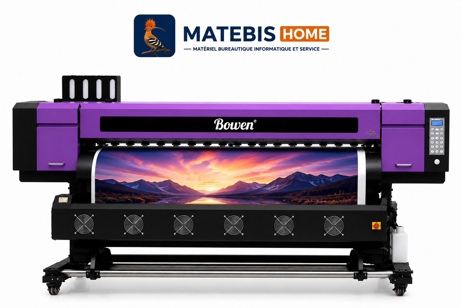 Bowen Eco Solvent Printer