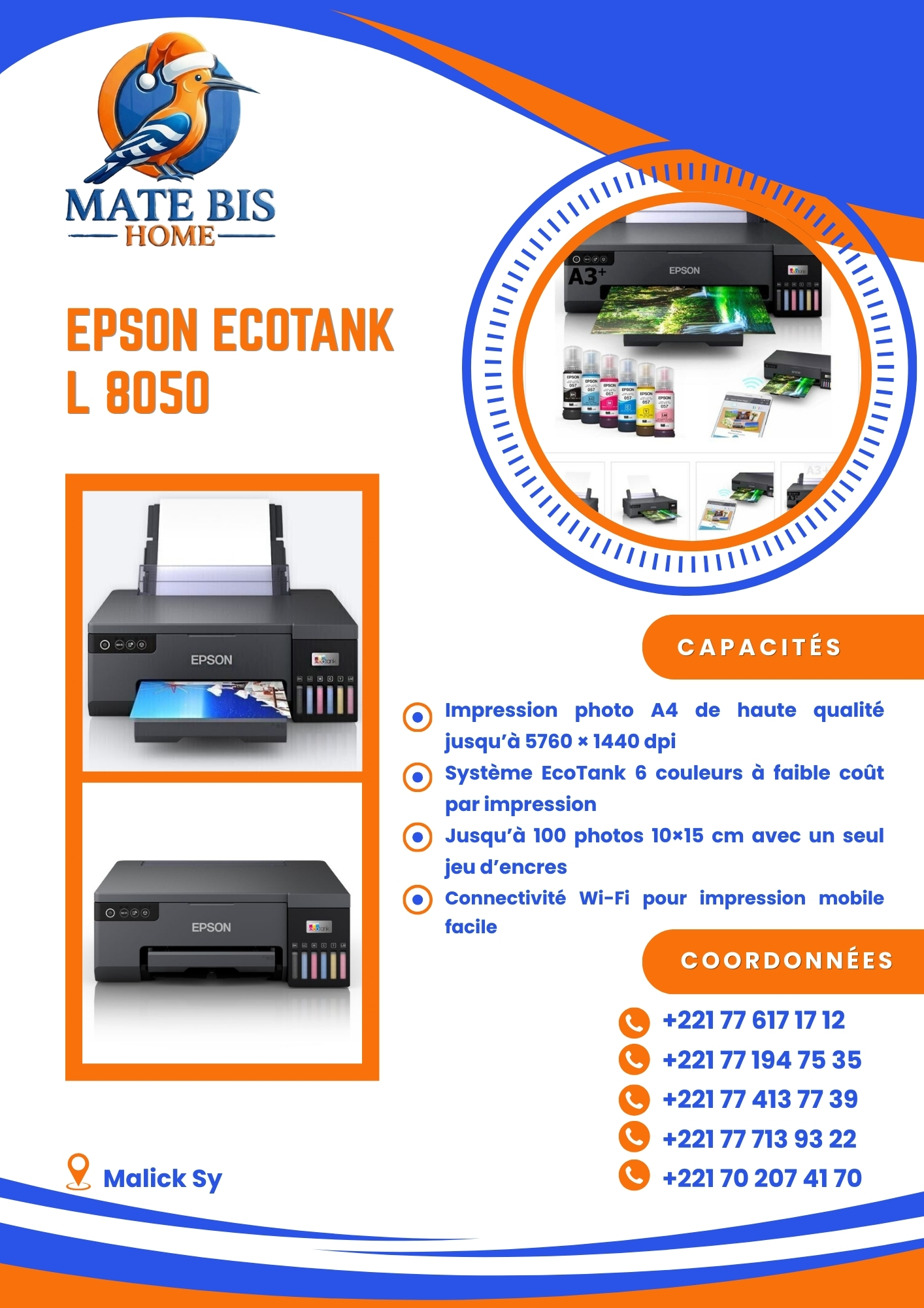 Epson 8050 ecobank  miniature 3